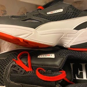 Black&red&white adidas